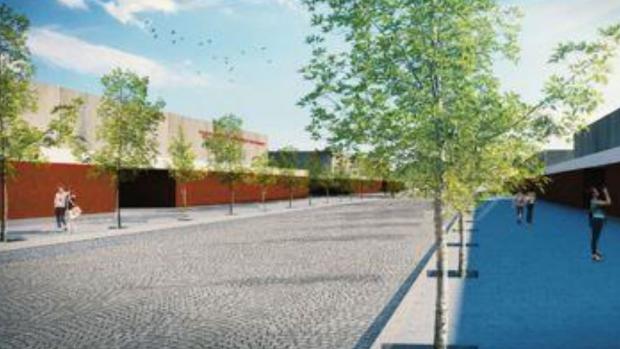 Un nuevo palacio de congresos junto a la SE-40 competirá con Fibes