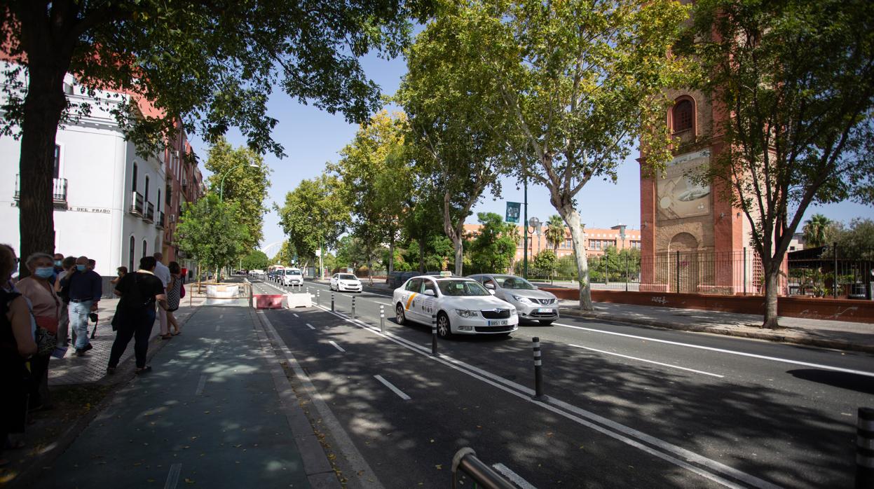 La Resolana y este tramo de la Ronda es la prueba piloto para la transformación de las avenidas