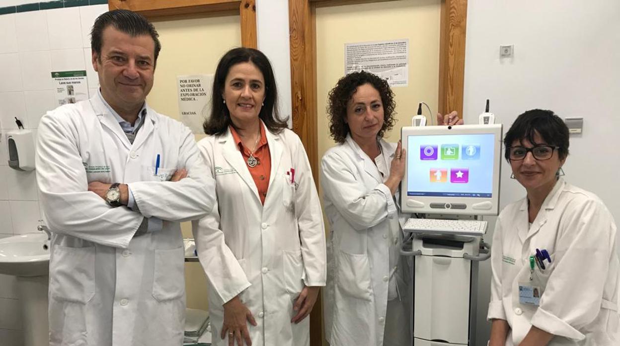 Los profesionales de la Unidad de Rehabilitación de Suelo Pélvico del Hospital Macarena