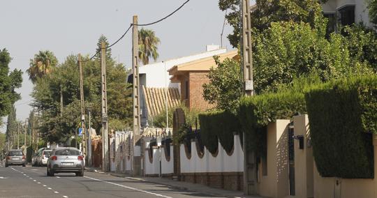 Una de las calles del barrio de Santa Clara