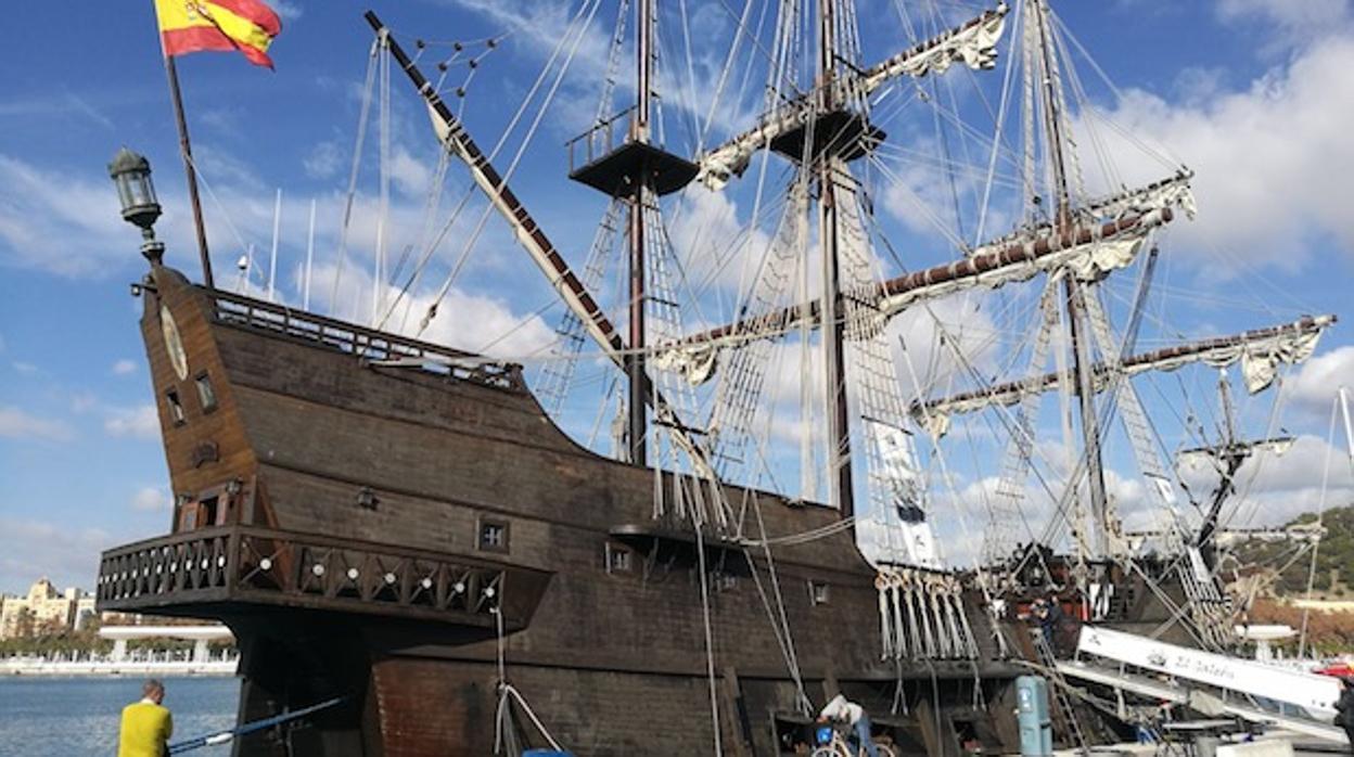 El Galeón Andalucía pertenece a la Fundación Nao Victoria