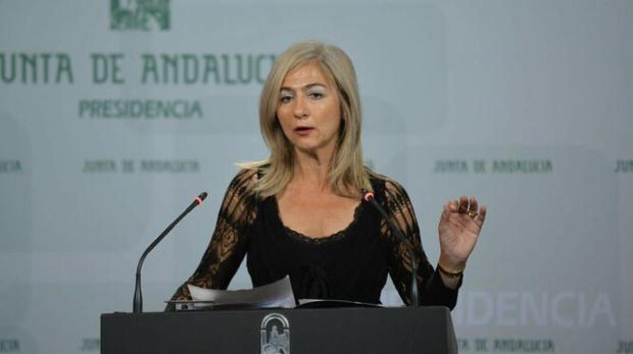 La consejera de Cultura de la Junta de Andalucía, Patricia del Pozo