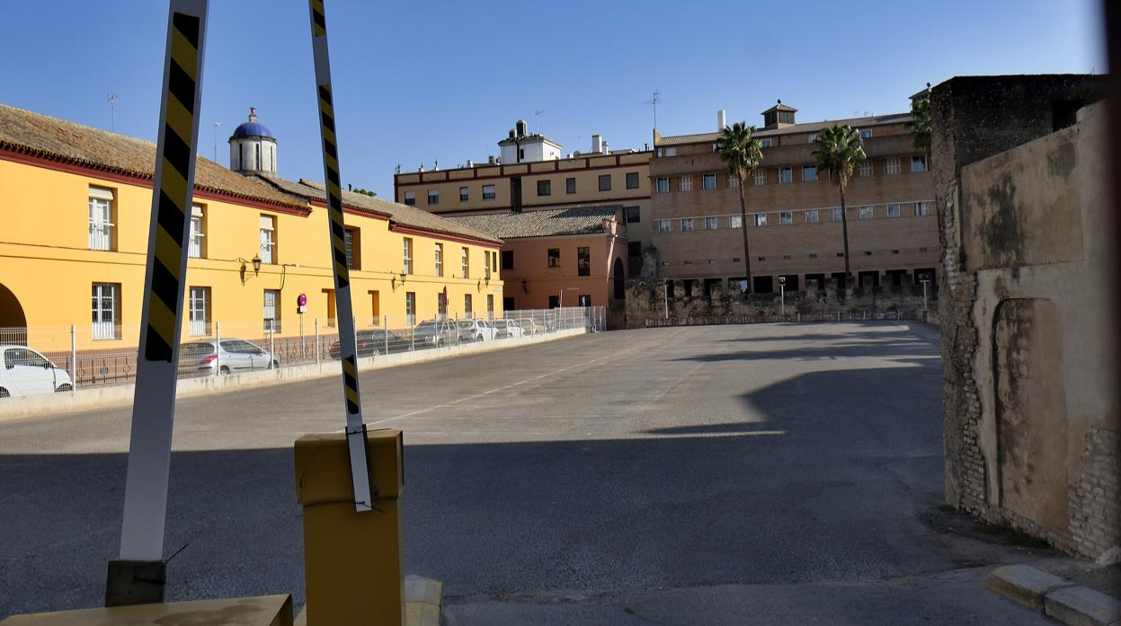 El aparcamiento en superficie de la calle Santander