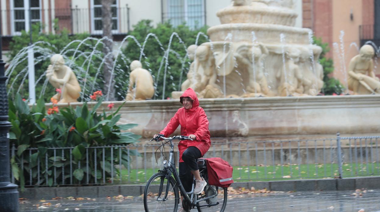 La lluvia seguirá haciendo acto de presencia en Sevilla en los próximos días