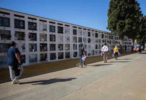 El cementerio de San Fernando el día de Todos los Santos