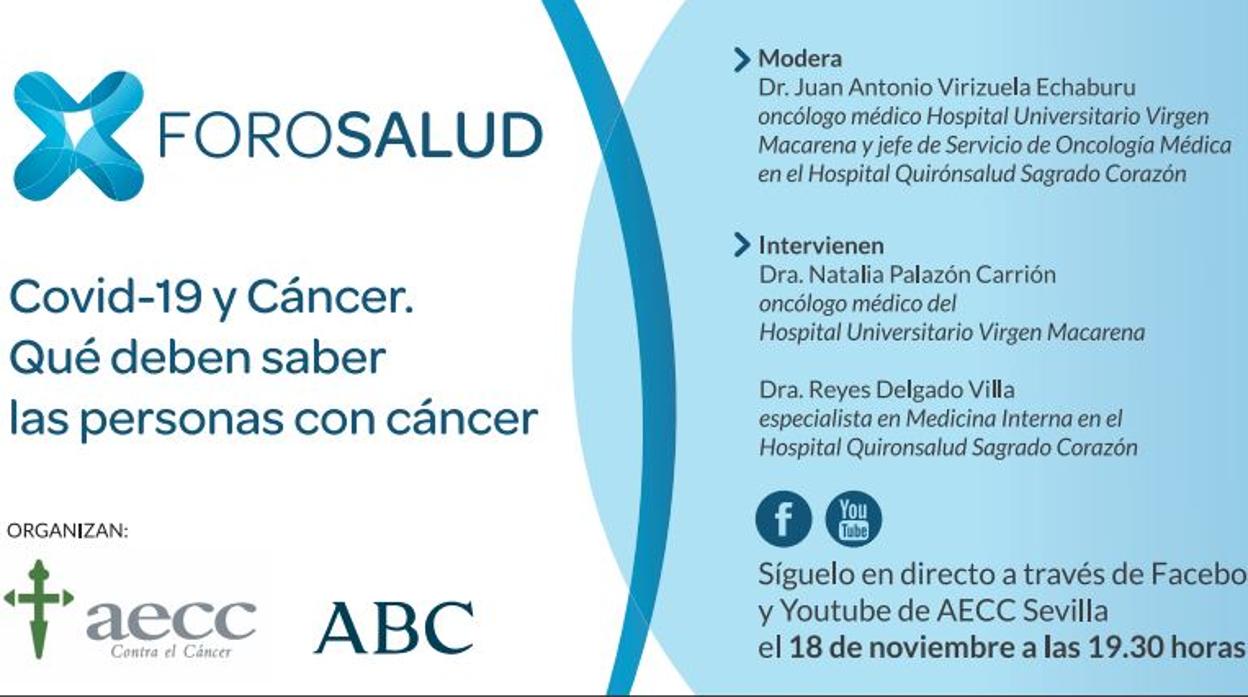 Cartel del Foro de Salud de la AECC y ABC