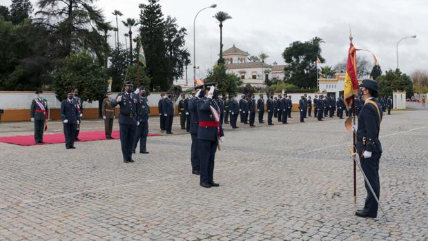 El Acuartelamiento Aéreo de Tablada celebra el día de la Patrona del Ejército del Aire