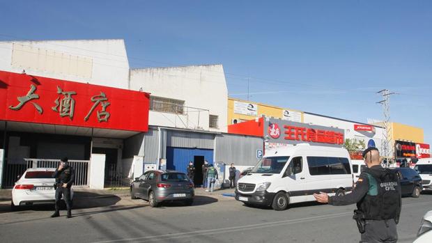 Operación contra una red de tráfico de marihuana en Sevilla, liderada por asiáticos