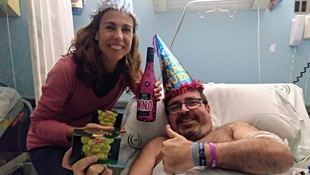 Nochevieja en el hospital: «La vida siempre hay que celebrarla»