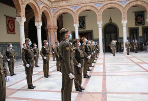 Un momento de la parada militar