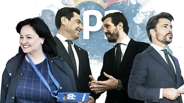 La pugna del PP de Sevilla enfrenta a Juanma Moreno con Pablo Casado