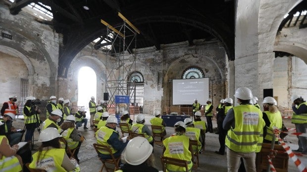 El inicio de las obras en la Fábrica de Artillería de Sevilla saca a luz nuevos elementos del siglo XVIII