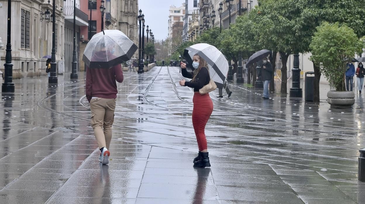 Las precipitaciones se extenderán a la jornada del martes