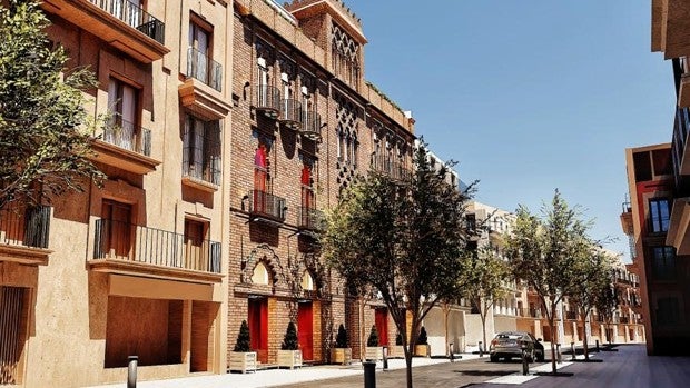 Así será el hotel teatro de la calle Trajano de Sevilla: costará 10 millones y tendrá 28 habitaciones