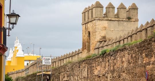 La Torre Blanca de la muralla de la Macarena acogerá parte de la muestra 'Sevilla amurallada'