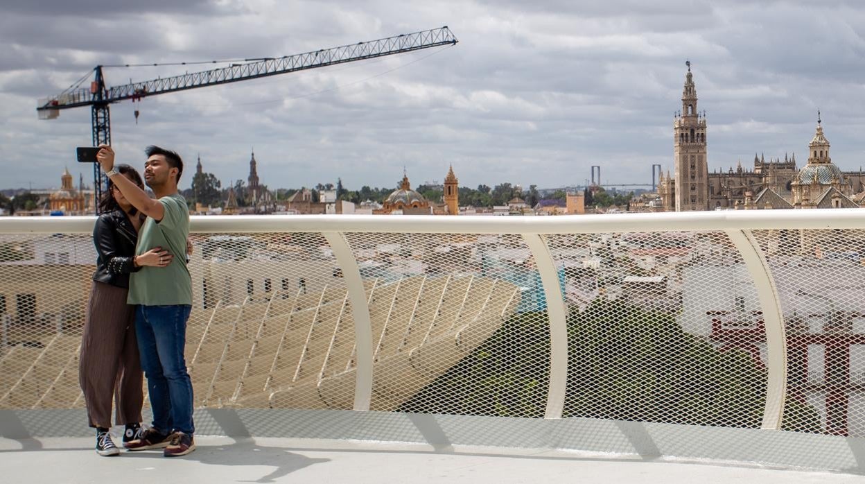 Turistas, este domingo en Sevilla