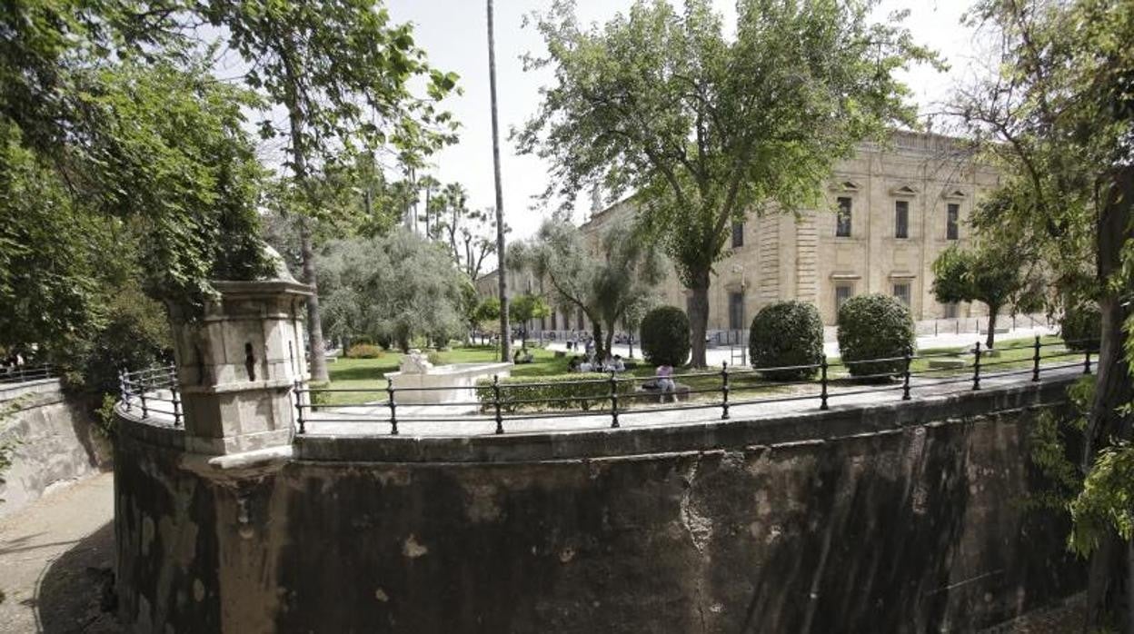 Fachada del Rectorado de la Hispalense