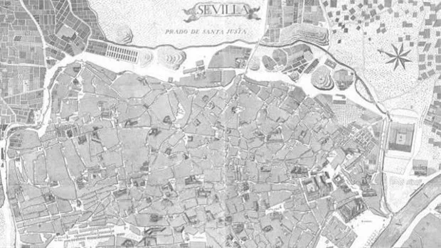 #ArchivoABCsev: ¿Dónde estaba la desaparecida Puerta del Tambor de Sevilla?