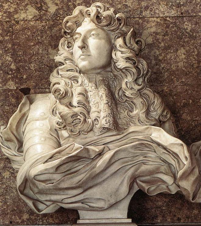 Gian Lorenzo Bernini. Busto de Luis XIV. Salón de Diana. Palacio de Versalles