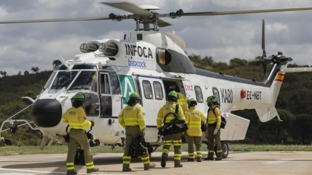 Los helicópteros Súper Puma se preparan para enfrentarse a otro verano de altísimo riesgo