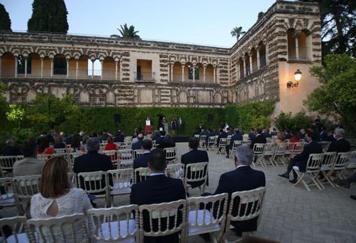 Ambiente de la gala de la Asociación de Hosteleros de Sevilla y Provincia