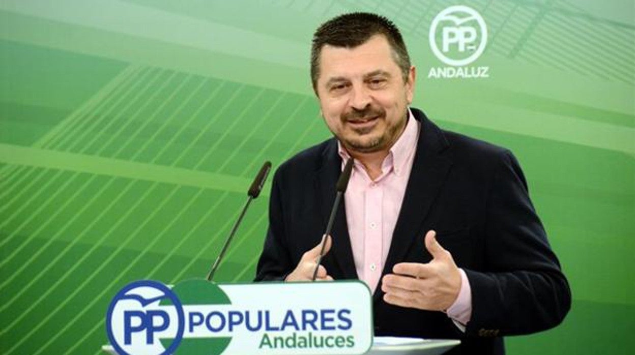 El vicesecretario del PP andaluz, Toni Martín