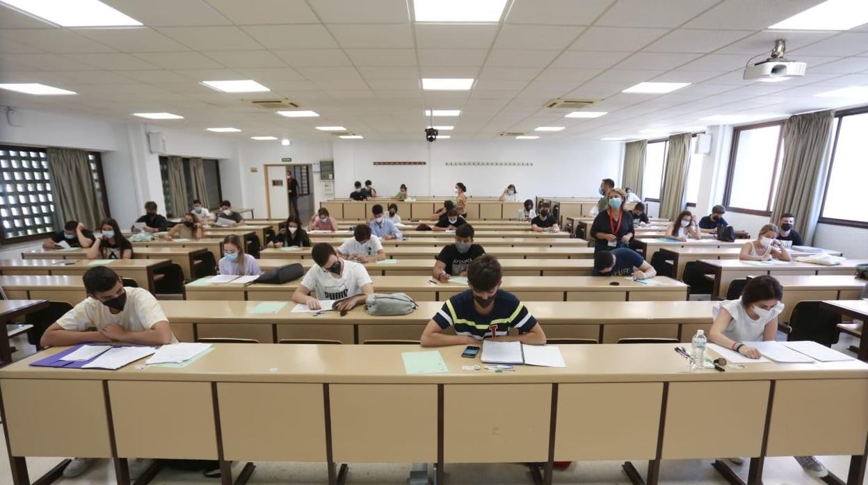 Examen de Selectivida este martes