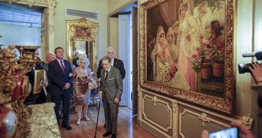 Mariano Bellver el día de la inauguración del museo en 2018