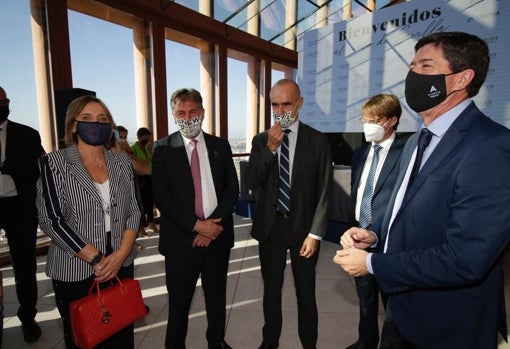 María Jesús Catalá, Amancio López, Antonio Muñoz, Jordi Soldevila y Juan Marín