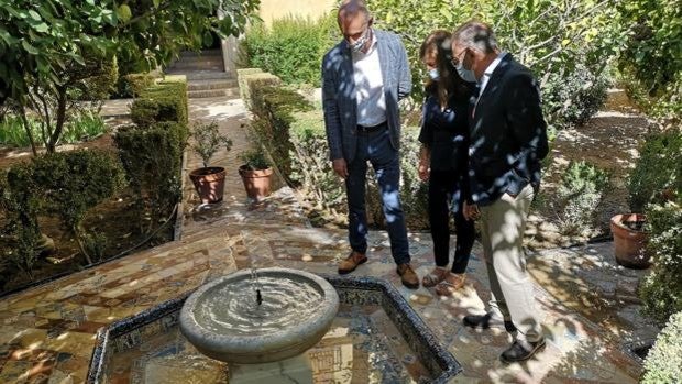 El Real Alcázar de Sevilla culmina la restauración de la Fuente del Jardín del Príncipe, del siglo XVIII