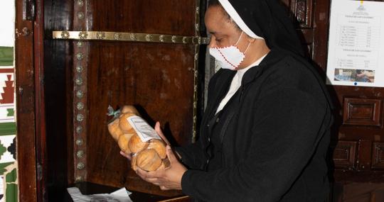 Sor Digna, en el torno