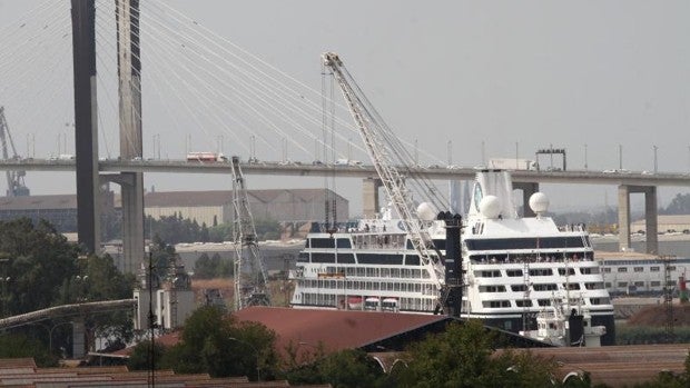 Sevilla recibirá por primera vez un crucero en diciembre, el último de 2021