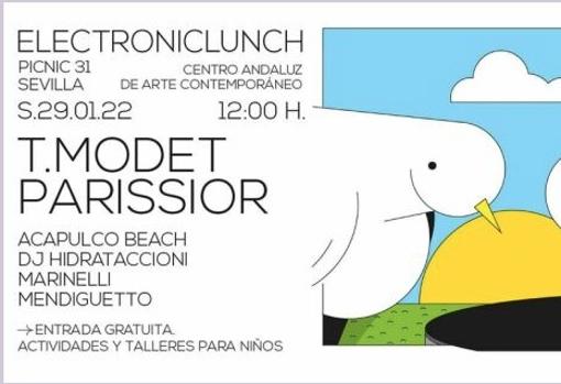 Cartel del ElectroLunch