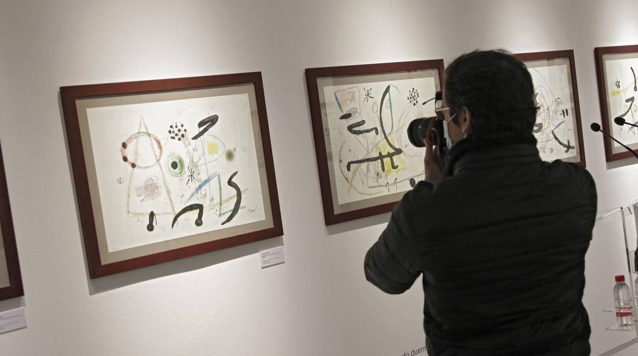 Exposición Picasso, Miró y Dalí en la Fundación Cajasol