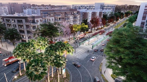 Todo listo para iniciar las obras de ampliación del tranvía de Sevilla la próxima semana