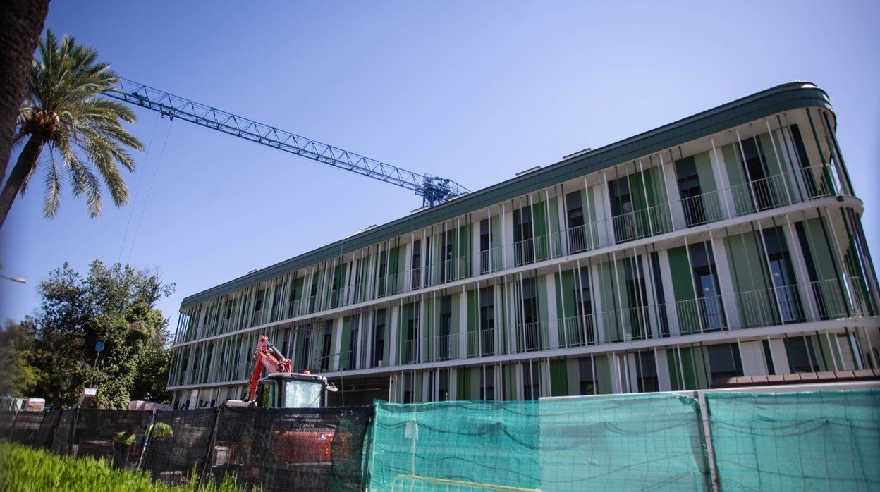 Construcción de una residencia de estudiantes en La Palmera