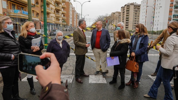 El PP pide un pleno extraordinario para replantear las obras del tranvía en Nervión y evitar el caos