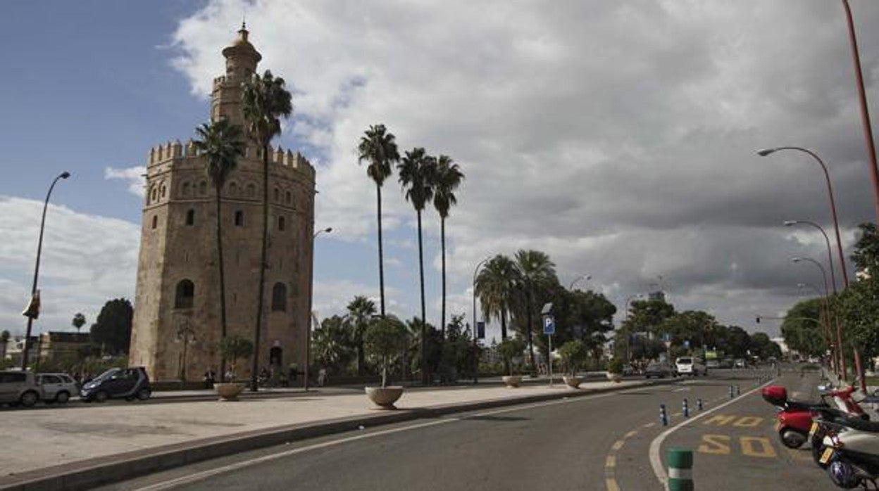 Cortes de tráfico en el Paseo de Colón