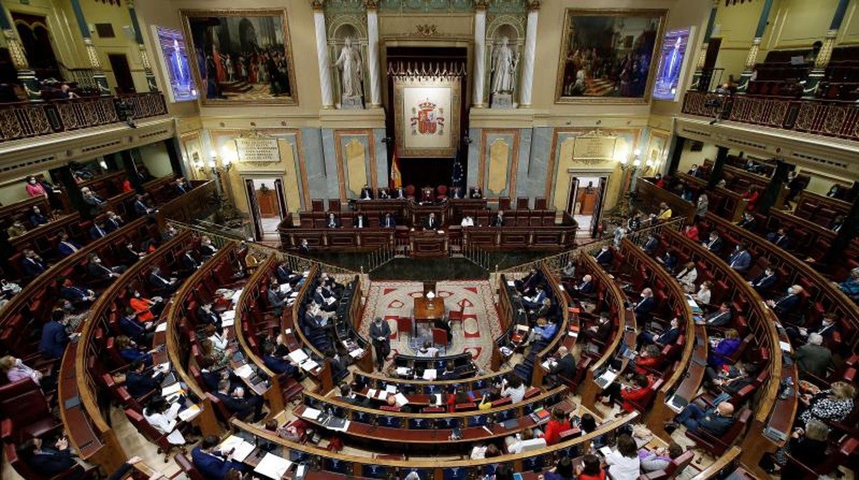 Una imagen del Congreso de los Diputados