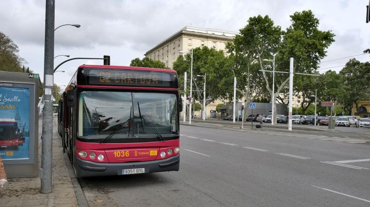 La oferta de Tussam crecerá a partir de este Domingo de Ramos