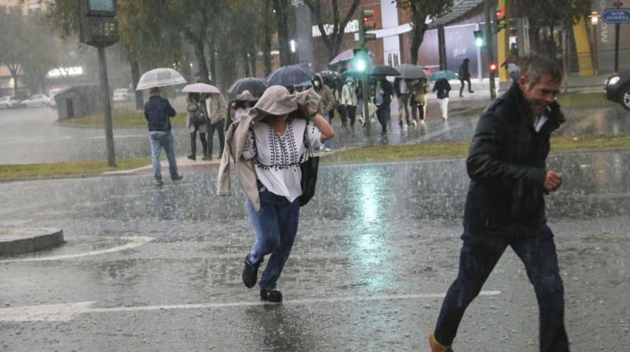 Fin de semana pasado por agua en Sevilla