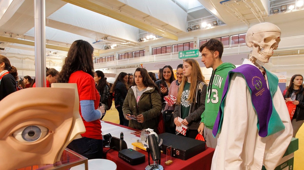 Una imagen del salón del estudiante en ediciones anteriores