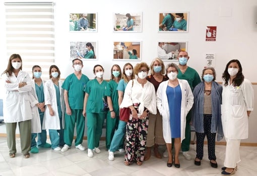 Homenaje en el Hospital Victoria Eugenia de la Cruz Roja