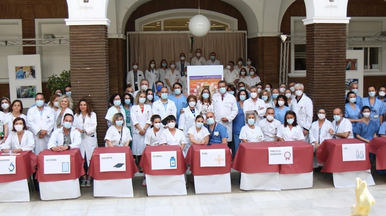 Homenaje al personal de Enfermería del Hospital Virgen del Rocío