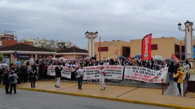 El hospital de San Juan de Dios del Aljarafe reduce al 5,6% el seguimiento de la segunda huelga del centro