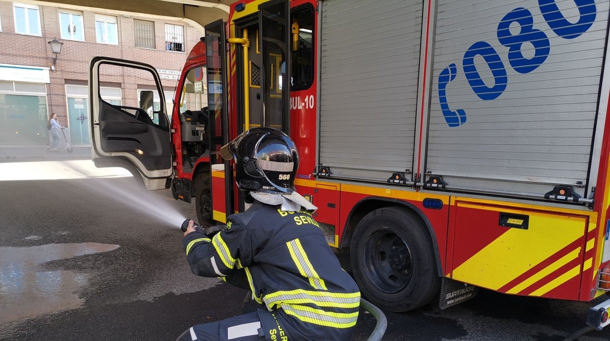 Nuevo vestuario para los bomberos