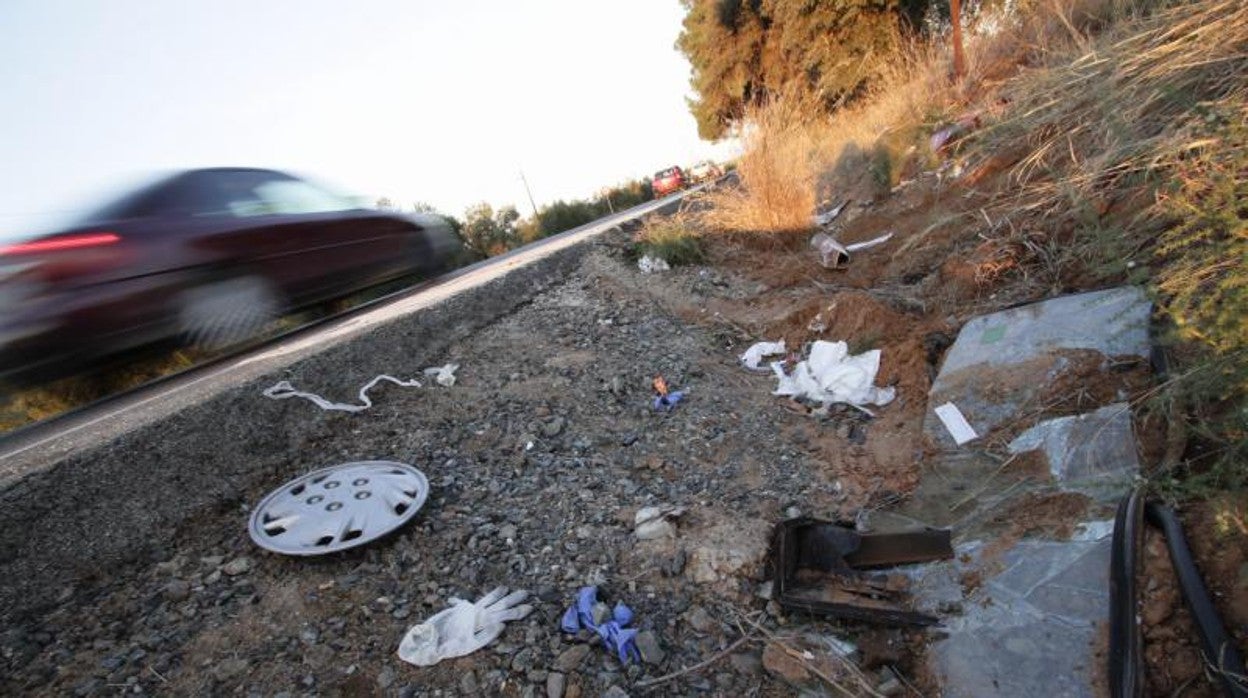 Imagen de archivo de un accidente producido en Sevilla