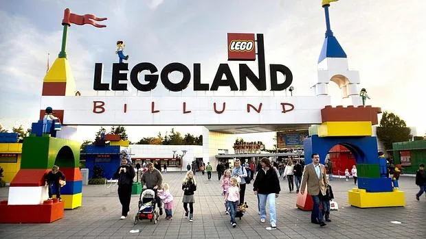 Parque temático Legoland en Billund (Dinamarca)