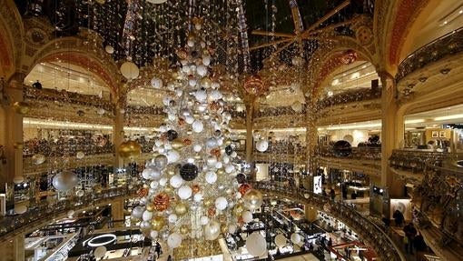 Interior de las Galerías Lafayette