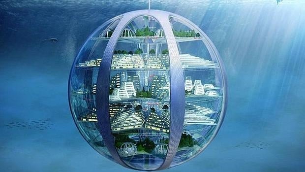 Ciudades-burbuja submarinas con casas inteligentes impresas en 3D, el futuro en 100 años